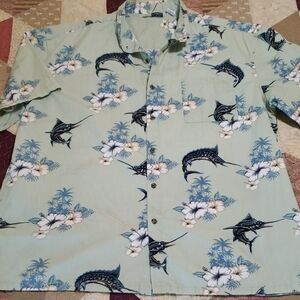 Michael Austin Hawaiian Shirt XL